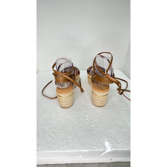 Bleecker & Bond womens size 7.5 Odette Espadrille Wedge Sandal gladiator style - Picture 15 of 16